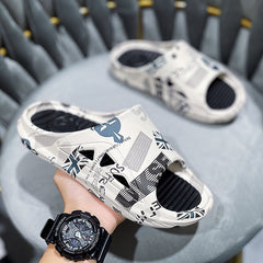 Stylish Men's Summer Outerwear Platform Flip Flops