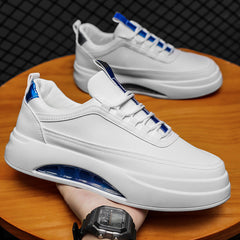 Herren Frühling Dicke Sohle Sport Wirklich Hohe Sneakers