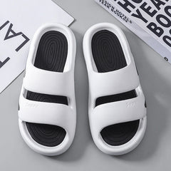 Chanclas de verano para exteriores con suela gruesa para hombre