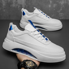Herren Frühling Dicke Sohle Sport Wirklich Hohe Sneakers