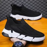 Men's One Pedal Summer Breathable High Elastic Sneakers