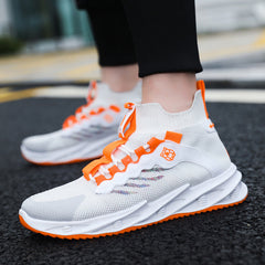 Lässige, atmungsaktive Sport-Laufschuhe in Herrengröße