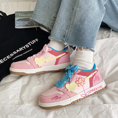 Women's & Men's Design Sense Niche National Trendy Style Sneakers