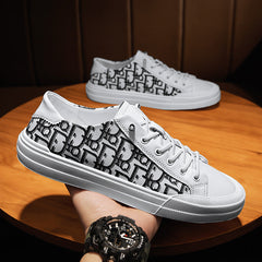 Zapatos casuales coreanos suaves individuales de tablero de moda para hombre