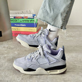 Women's Taro Purple Niche Spring Air Cushion Jogging Casual Shoes