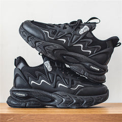 Herrenschuhe im koreanischen Stil, trendige Daddy-Sportschuhe