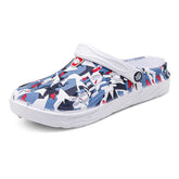 Sandalias ligeras y suaves con diseño de camuflaje para playa para hombre