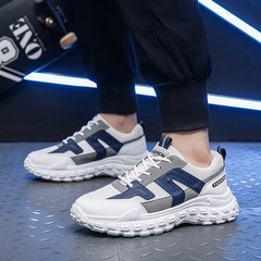 Herren-Lauf-Sport-Dad-Sneaker mit Harzsohle