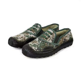 Zapatos casuales negros sin cordones Liberation para trabajos de construcción