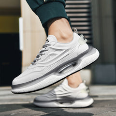 Men's Platform Breathable Clunky Korean Style Trendy Sneakers