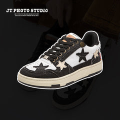 Zapatillas deportivas transpirables y versátiles Springtide Flow para hombre, color negro