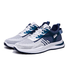 Zapatillas de running informales transpirables de tejido volador de verano para hombre