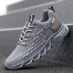 Herren Flying Woven Atmungsaktive Scale Mesh Sport-Sneaker
