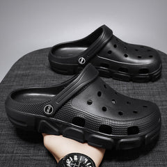 Sandalias de playa de suela suave estilo coreano de moda para hombres y mujeres