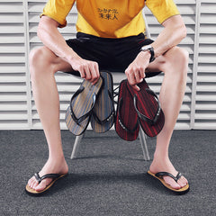 Chanclas de verano para hombre, chanclas vietnamitas con personalidad