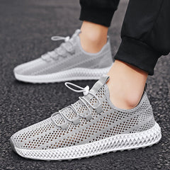 Atmungsaktive Sport- und Turnschuhe aus dünnem Mesh für Herren im Sommer