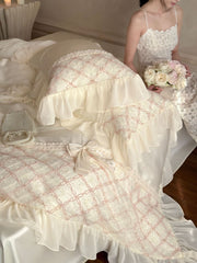 Haute Pearl TENCEL Bedding Set - White Romance