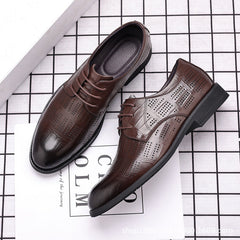 Hermosas sandalias formales genuinas de negocios de verano para hombres