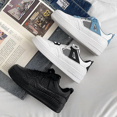 Graceful Glamorous Men's Flat Leisure Forest Sneakers