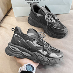 Herren Herbst Koreanischen Stil Trendy Daddy Sport Sneakers