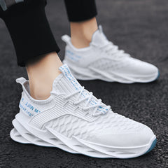 Zapatillas deportivas de primavera para hombre, cómodas, transpirables y modernas para correr.