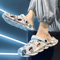 Sandalias de playa de estilo coreano, modernas, cómodas y transpirables para hombre.