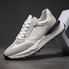 Beautiful Men's Spring First Layer Cow Sneakers