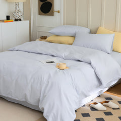 Kariertes Bettwäscheset - Rosa