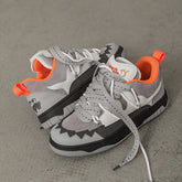 Men's Spring Flame Teeth Black Purple Bread Thick Sneakers