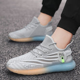 Men's Platform Summer Breathable Clunky Korean Style Sneakers