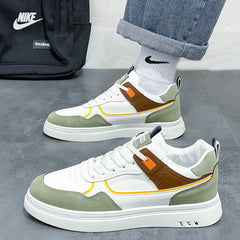 Men's Spring Breathable Low Top Board Sneakers