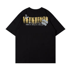 T Shirt  Printed Loose Fit Summer Casual Tee