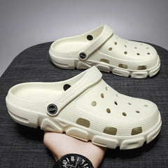 Sandalias de playa de suela suave estilo coreano de moda para hombres y mujeres