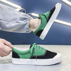 Damen & Herren Retro Trendy Skateboard Koreanische Paar Canvas Schuhe