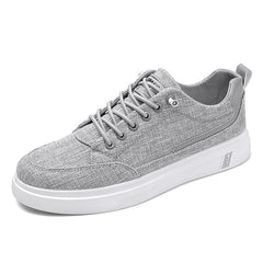 Herren Frühling Sport Freizeit Stoff Leinen Flache Sneakers