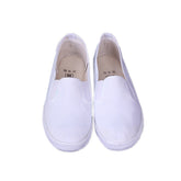 Trendy Classic Rubber White Cotton Unisex Casual Shoes