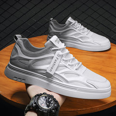 Zapatillas deportivas pequeñas de malla fina transpirables de verano para hombre para otoño