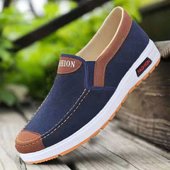 Versatile Men's Cloth Tendon Sole Breathable Canvas Shoes