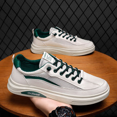 Herren Mesh Sommer Atmungsaktive Board Dünne Oberfläche Freizeitschuhe