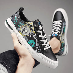 Herren-Slipper aus Rindsleder, vier echte, weiche grüne Slipper