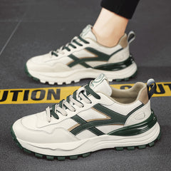 Damen & Herren Plateau Dad Mesh Atmungsaktive echte Freizeitschuhe