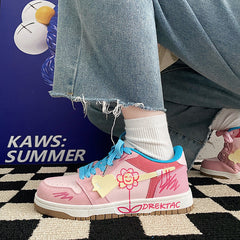 Women's & Men's Design Sense Niche National Trendy Style Sneakers