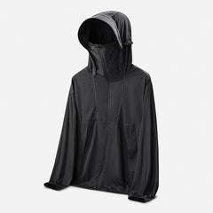 Hooded Solid Color Light Sun Protection Jacket