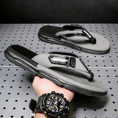 Men's Outer Wear Seaside Beach Flip-flops Slippers