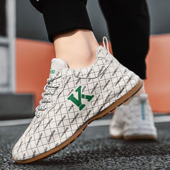 Handgemachte Live Spring Bottom Light Luxus-Sneakers für Herren