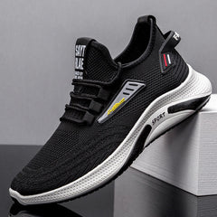 Herren Sports Fly Woven Mesh Soft Bottom Sommer-Sneaker