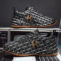 Handgemachte Live Spring Bottom Light Luxus-Sneakers für Herren