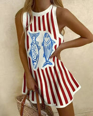 Vestido tie-dye de verano