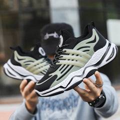 Atmungsaktive Mesh-Sneaker für Herren in Übergröße