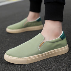 Stilvolle Slip-on Lofter Canvas-Schuhe aus Eisseide für Herren
